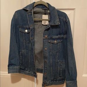 Oversized denim jacket